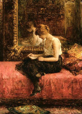 mulher lendo